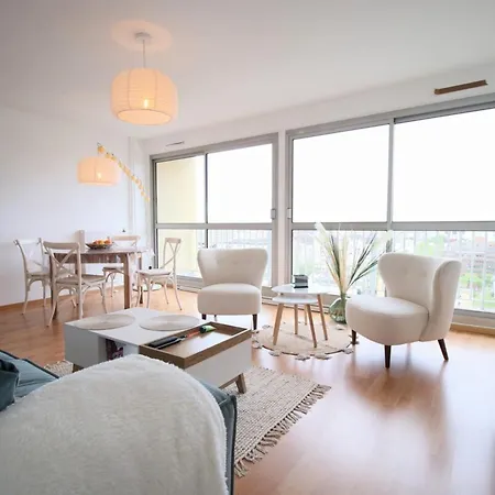 Le Ravissant Merveilleux F3 Avec Vue à Appartamento Rouen